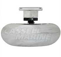 Ski Mirror - Classic Polished Chrome-RWB-Cassell Marine