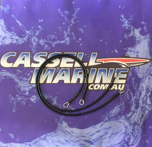 Ski Rope Wire Trace Ski Rope Silicon Covered Stainless-Cassell Marine-Cassell Marine