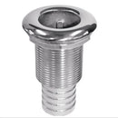 Skin Fittings - 316 Stainless (Barbed Hose Tail End)