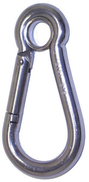 Snap Clip Hook with Eye - Stainless Steel-RWB-Cassell Marine