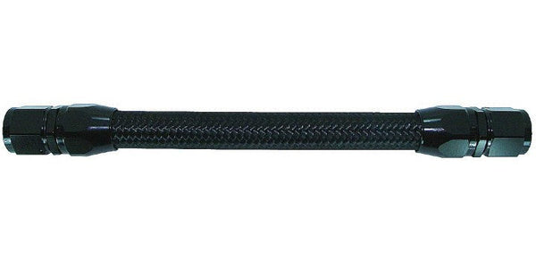 Speedflow Teflon Stainless Braided Hose - Black