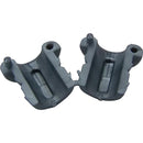 Split Nylon Grommets For Passing Wire Through Posts - Black