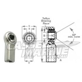 Stainless Spherical Rod Ends 3/16" 10-32 UNF Throttle-BLA-Cassell Marine