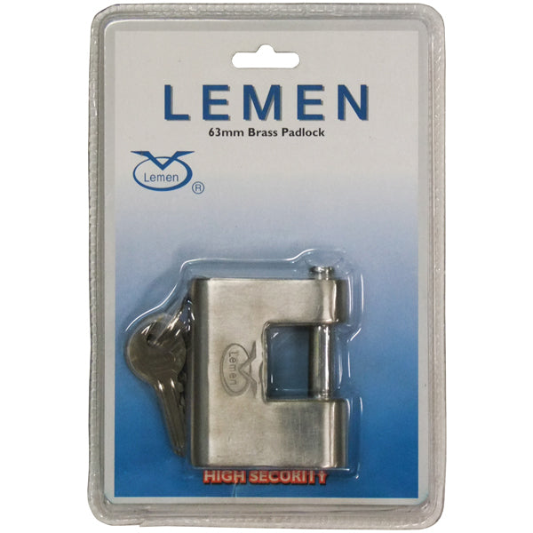 Stainless Steel Armoured Brass Padlock