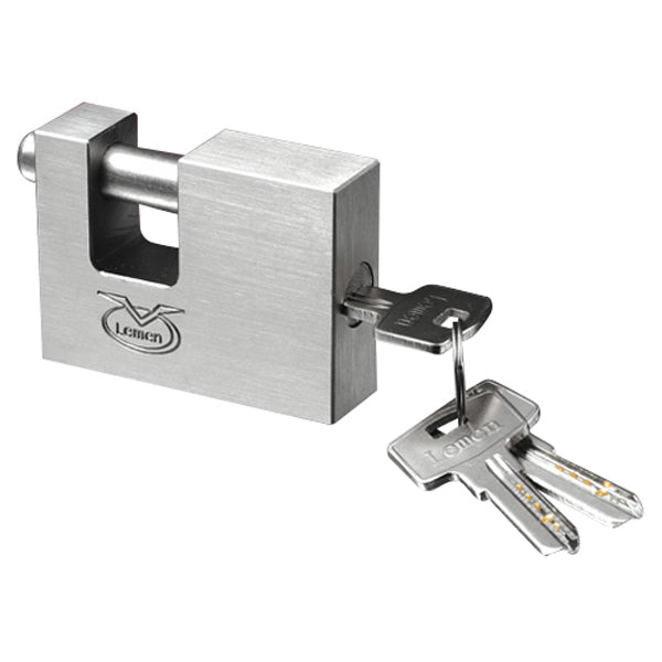 Stainless Steel Armoured Brass Padlock