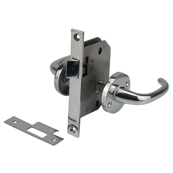 Stainless Steel Door Set 25-35mm No Lock