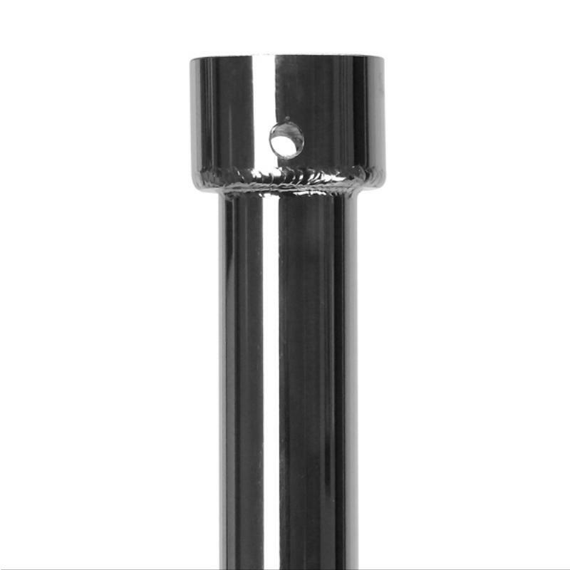Stainless Steel Pole with Safety Light Mount