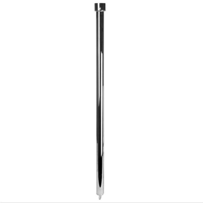 Stainless Steel Pole with Safety Light Mount