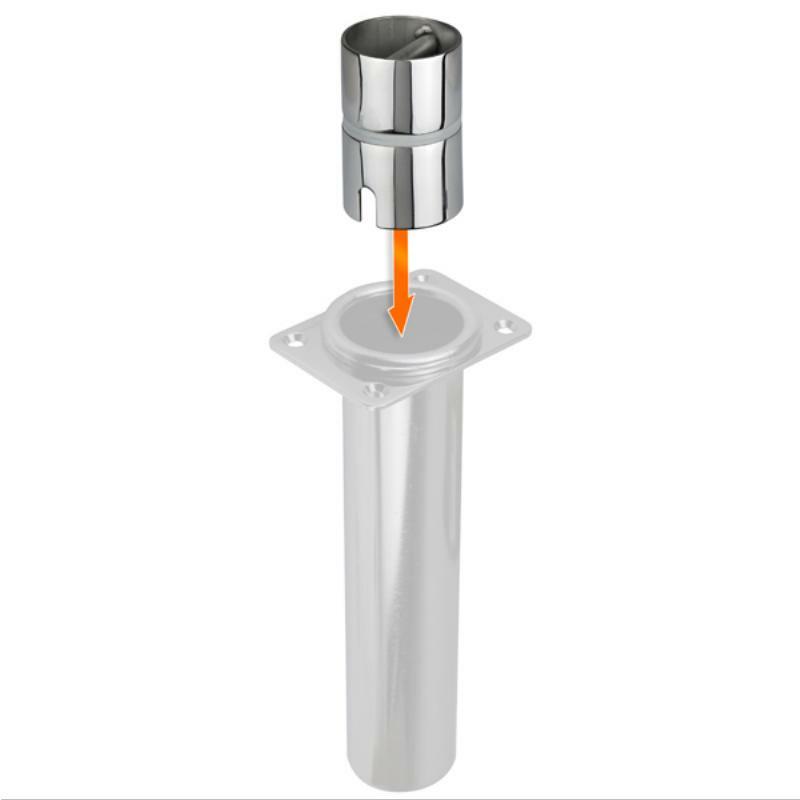 Stainless Insert Adapter Stainless Steel Swivel Insert Adapter for Rod Holder