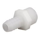 Tail Fittings - Clear Hose Straight NPT