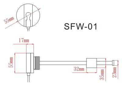 Tank Level Sensor - Stainless-SAW-Cassell Marine