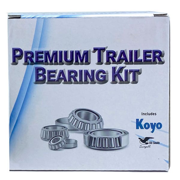 TBK-HM Premium Trailer Bearing Kit w/ Split Pin/Dust Cap, Holden Marine Kit