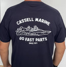 Cassell Marine T-Shirt "GO FAST PARTS"