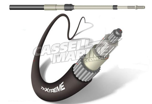 Teleflex CCX633 Premium Extreme Control Throttle Cable-BLA-Cassell Marine