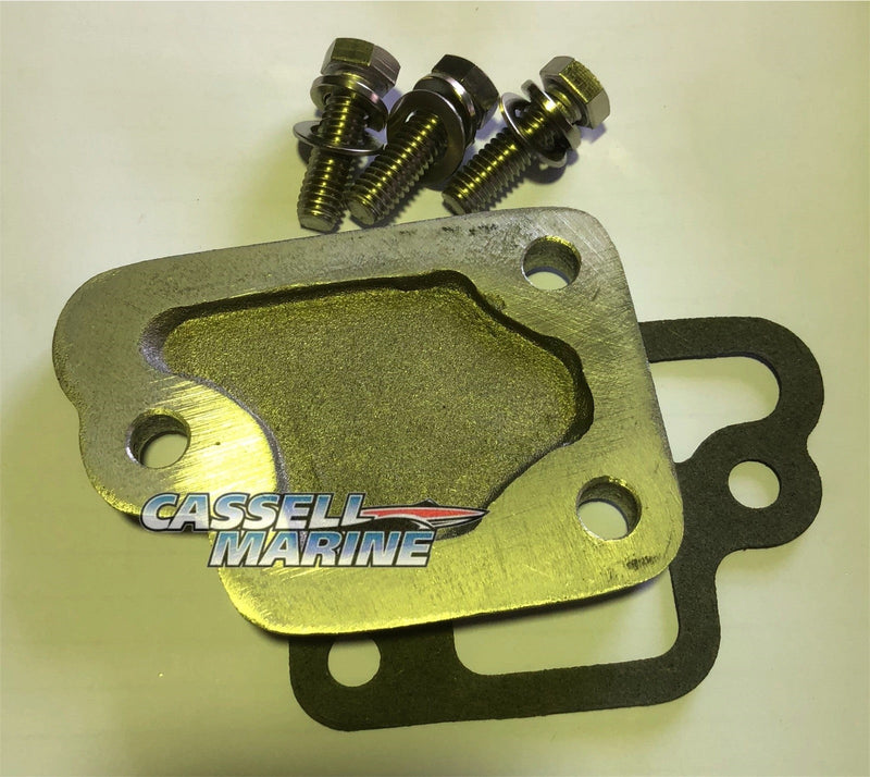 Thermo Blank Off Housing Boat Holden 6cyl 179 - 186 - 202 HP Late Model-Cassell Marine-Cassell Marine