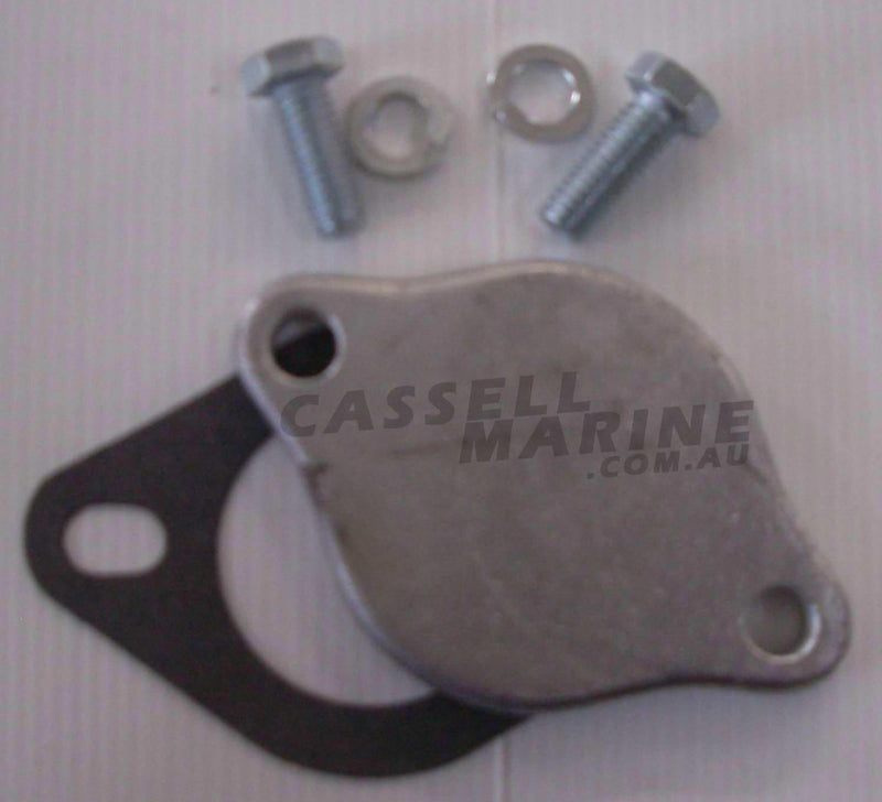 Thermo Blank Off Plate Chev-Cassell Marine-Cassell Marine