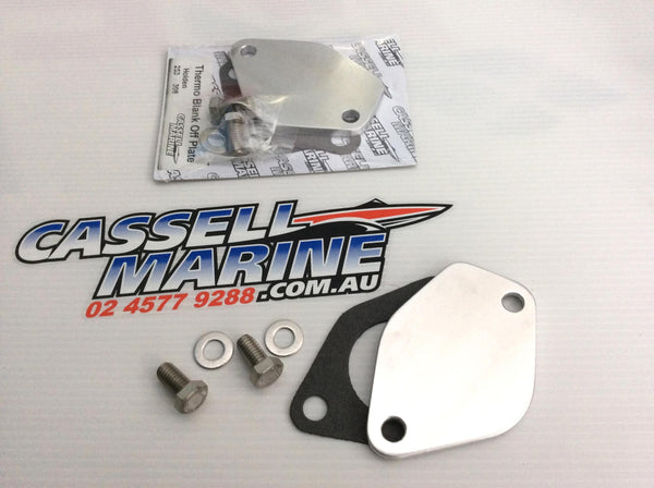 Thermo Blank Off Plate Holden V8-Cassell Marine-Cassell Marine
