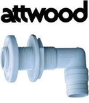 Through Hull Tail 90deg-BLA-Cassell Marine