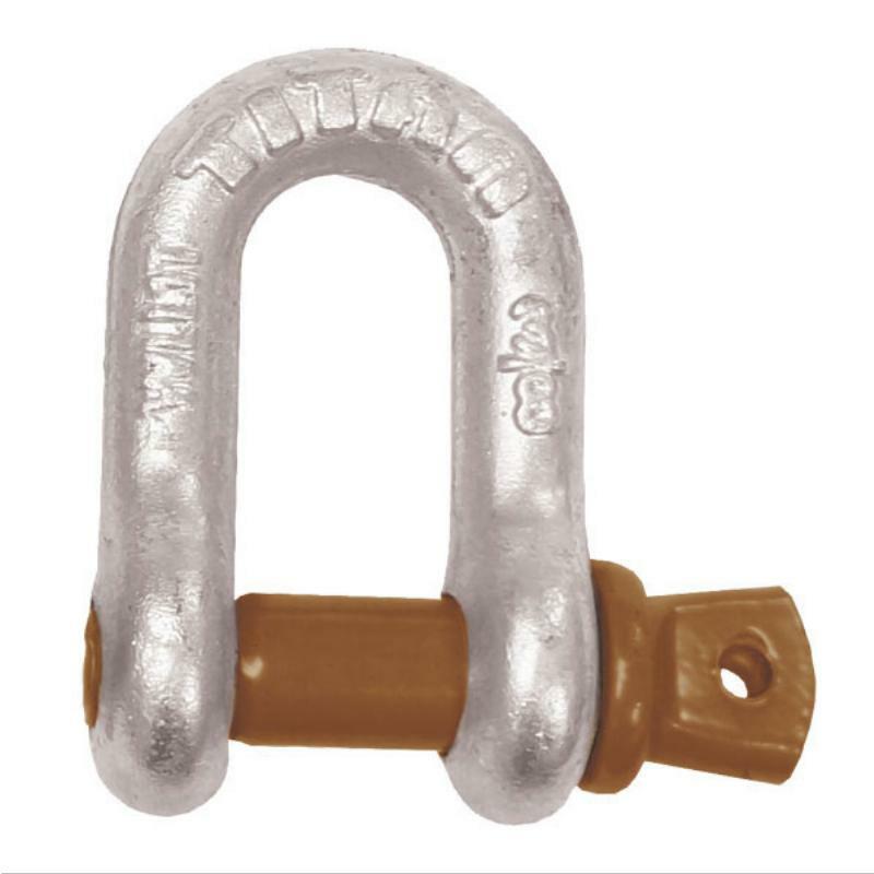 Titan Tested 'D' Shackle - Galvanised