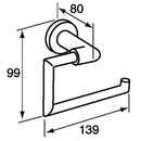 Toilet Roll Holder - Stainless Steel