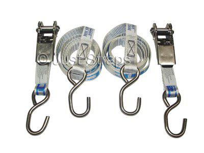 Transom L/Duty Stainless Steel Ratchet MTD37-juststraps-Cassell Marine