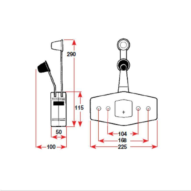 Trem Side Mount Engine Control - Economy