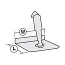 Lenco Standard Mount Trim Tab Kit - No Switch