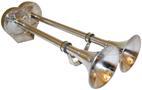 Trumpet Dual Horn - ALL Stainless-RWB-Cassell Marine