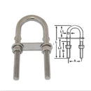 "U" Bolts - Stainless Steel - RWB