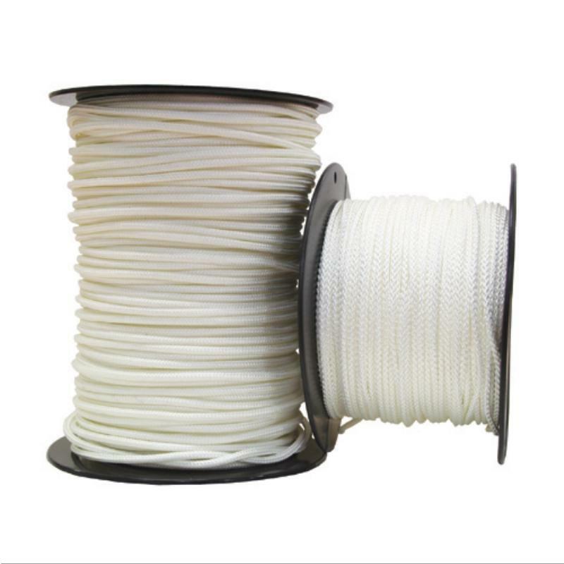 VB Cord - White Polyester - 500 Metre