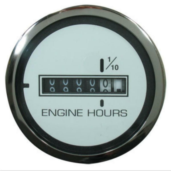 Veethree Instruments Lido Pro Domed Gauge - Hourmeter