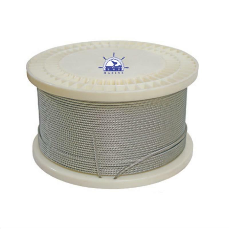 7x19 Inch Wire Rope Wire Rope - Stainless Steel 7 X 19 Flexible (305 Metre)