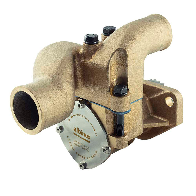 Yanmar 119773-42652 Bronze Engine Cooling Pump with Ports 6LP 6LPA - A Yanmar 119773-42652 Bronze Engine Cooling Pump with Ports 6LP 6LPA - A