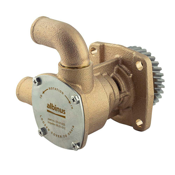 Yanmar 129670-42513 Bronze Engine Cooling Pump 3JH 4JH - Albin 05-01-025