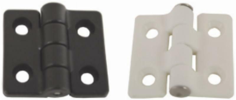 Zytel Nylon Cabin Hinges - 40mm (Pair)